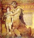 18 - Quirón, es el Centauro hijo de Cronos y de la ninfa  Filira, es sabio y justo, es él mas evolucionado de los Centauros, por lo que fue asignado como maestro y consejero de los héroes griegos mas celebres como Acteón, Jasón, Cástor, Peleo y Aquiles.